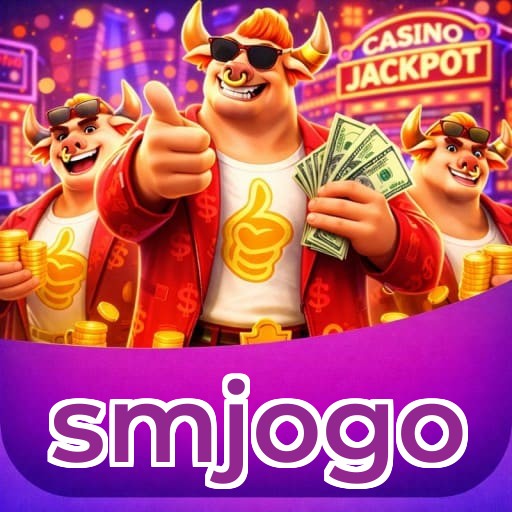 Material promocional do app smjogo — ilustração, não métricas auditadas nesta página